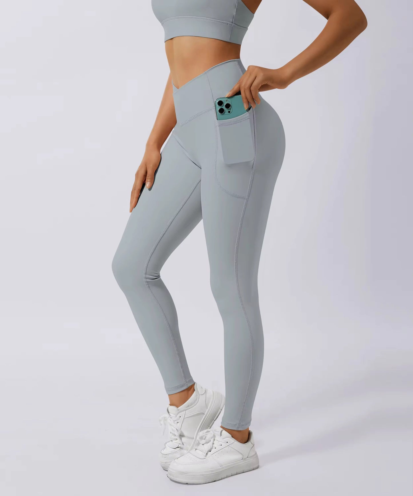 3-piece soft gym activewear set