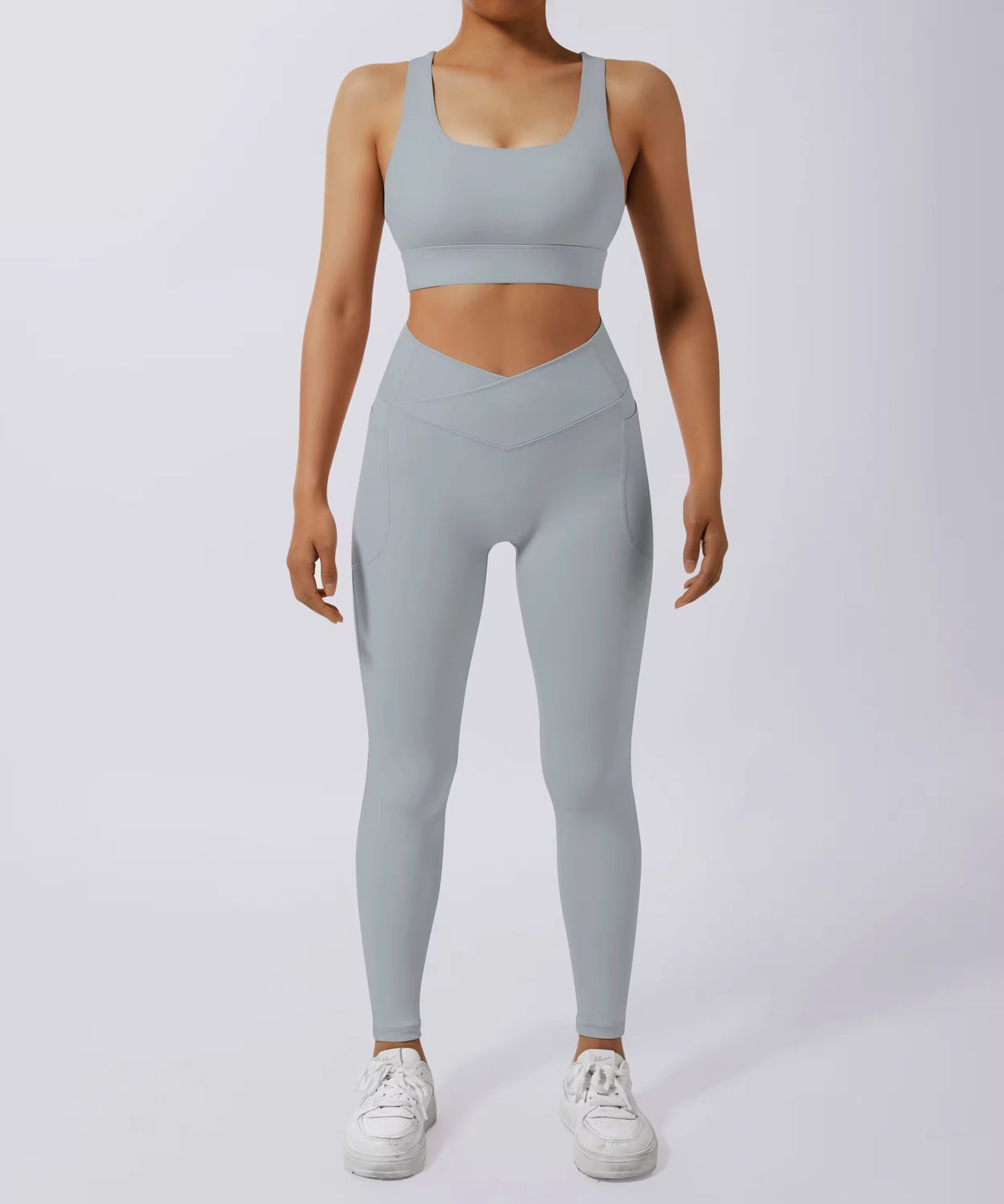 3-piece soft gym activewear set