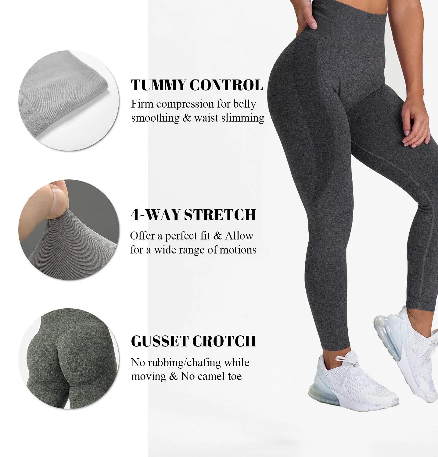 Sculpt & Support High-Waist Leggings